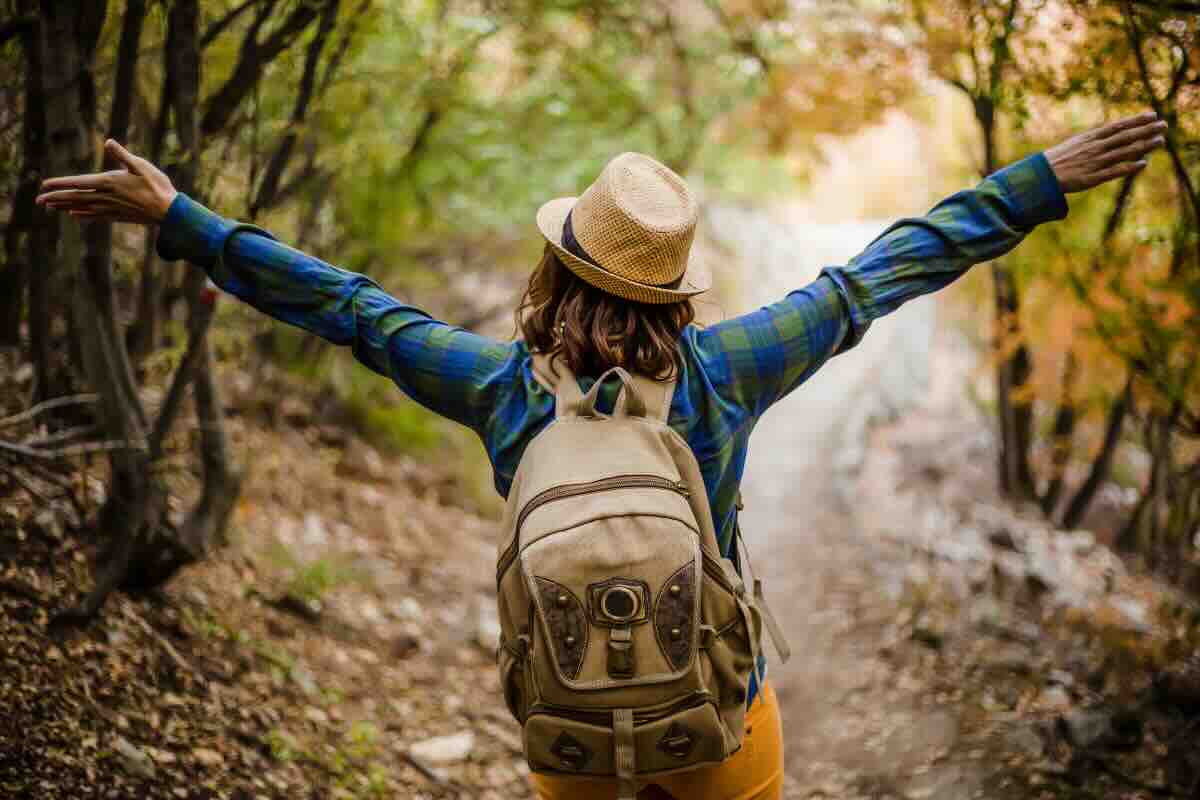 passeggiata nella natura